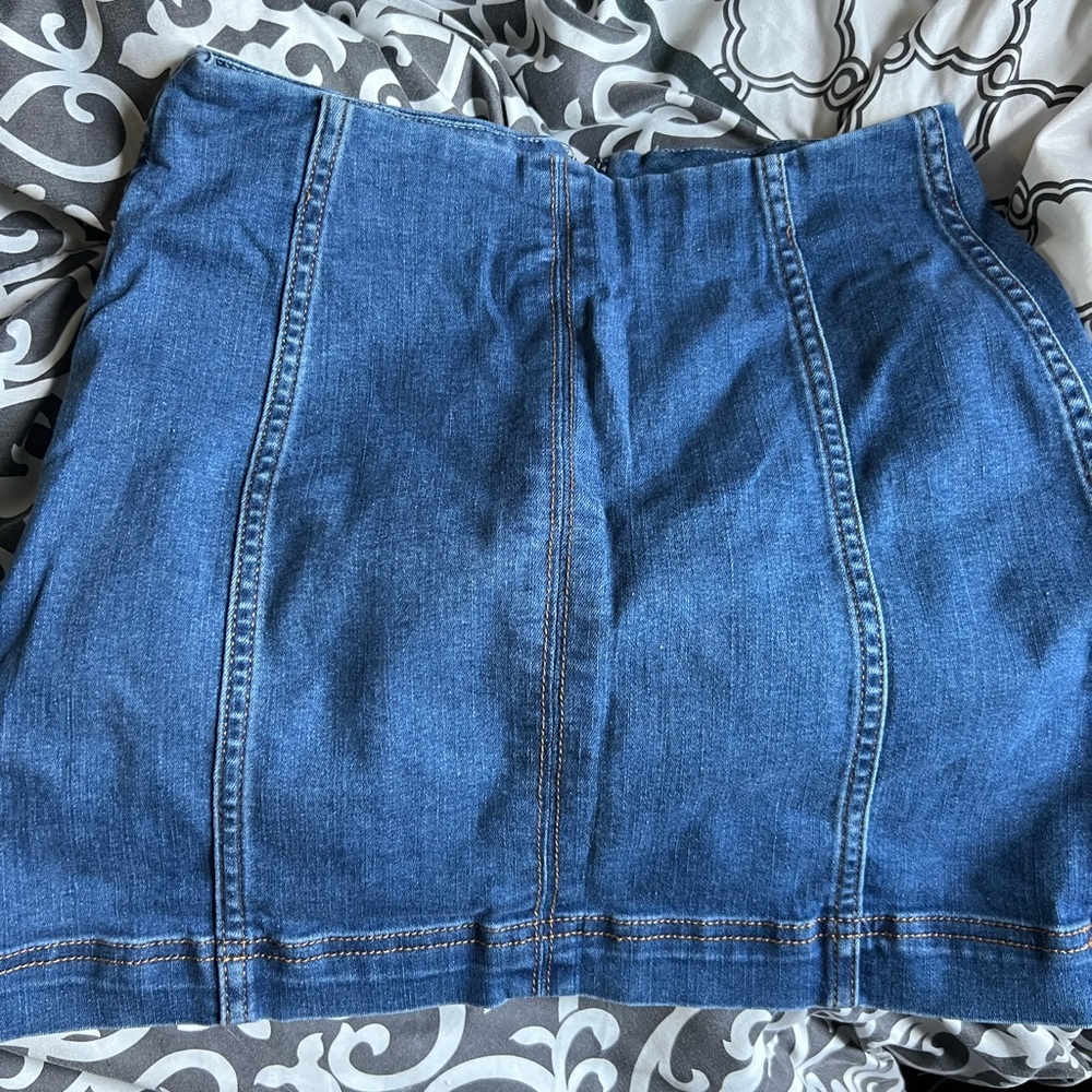 jean skirt from target size 4